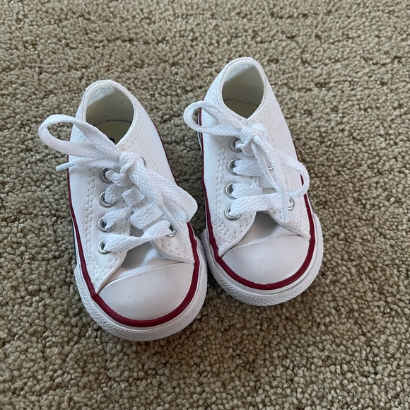 Converse Other - Baby White Converse Size 3 R